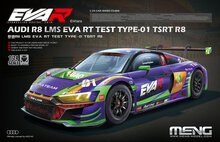 MENG-Model CS-008 Audi R8 LMS EVA RT TEST TYPE-01 TSRT R8 Bouwpakket Schaal 1:24