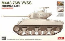 Rye Field Model RFM5133 M4A3 76W VVSS Sherman Late Upgrade Version Schaal 1:35