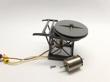 micromotor NB007 Brawa Eheim kabelbaan H0 + N