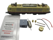 micromotor NF020C N ombouwset voor Fleischmann DB BR 103