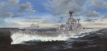 Trumpeter 03710 HMS Hood Bouwpakket Schaal 1:200