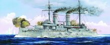 Trumpeter 05337 Russian Navy Tsesarevich Battleship 1917 Bouwpakket Schaal 1:350