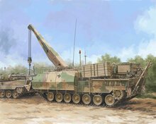 Hobby Boss 84566 Bergepanzer BPz3A1 Buffalo" ARV Bouwpakket Schaal 1:35"