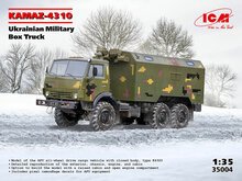 ICM 35004 KAMAZ-4310, Ukrainian Military Box Truck Schaal 1:35