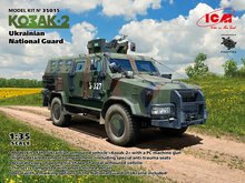 ICM 35015 Kozak-2 Ukrainian National Guard Schaal 1:35