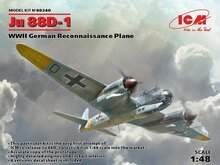 ICM 48240 Ju 88D-1,WWII German ReconnaissancePlane Bouwpakket Schaal 1:48