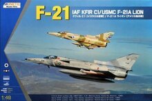 KINETIC K48053 F-21/KFIR C1 Bouwpakket Schaal 1:48