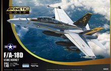 KINETIC K48121 F/A-18D USMC VFMA-225 w/MF Bouwpakket Schaal 1:48