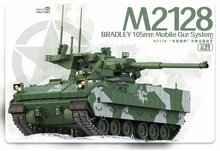 Magic Factory 2013 M2128 Bradley 105mm Mobile Gun System Schaal 1:35