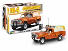 Revell 14568 Jeep J-10 pickup with camper Schaal 1:24