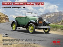 ICM 24051 Model A Standard Phaeton (1930s), American Passenger Car Bouwpakket Schaal 1:24
