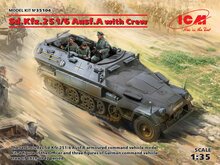 ICM 35104 Sd.Kfz.251/6 Ausf.A with Crew, Limited Bouwpakket Schaal 1:35