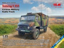ICM 35137 Unimog S 404, German Military Radio Truck Bouwpakket Schaal 1:35