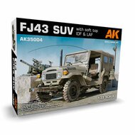 AK Interactive AK35004 FJ43 SUV with Soft top IDF & LAF Bouwpakket Schaal 1:35