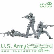 Magic Factory 7504 U.S.Army Next Generation Infantry Combat Equipment Resin Set Bouwpakket Schaal 1:35