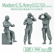 Magic Factory 7511 Modern U.S. Army Combat Vehicle Crew Set?2020s? Bouwpakket Schaal 1:35