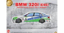NUNU-BEEMAX PN24041 BMW 320i E46 Touring Macau 2001 Winner Bouwpakket Schaal 1:24