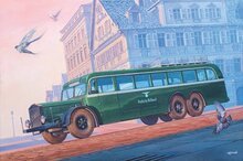 Roden 824 Vomag 7 OR 660 Omnibus Bouwpakket Schaal 1:35