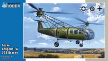 Special Hobby 100-SH48201 Focke Achgelis FA 223 Drache Captured Bouwpakket Schaal 1:48