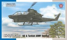Special Hobby 100-SH48232 AH-1Q/S Cobra 'US & Turkish Army Service' 1/48 Bouwpakket Schaal 1:48