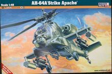 Mistercraft G-36 AH-64A Strike Apache Bouwpakket Schaal 1:48