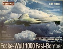 Modelcollect UA48010 Focke-Wulf 1000 Fast-Bomber, Heavy-Loaded Version Bouwpakket Schaal 1:48
