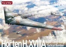 Modelcollect UA72217 German WWII Horten H18A Super Long-Range Strategic Bomber Bouwpakket Schaal 1:72