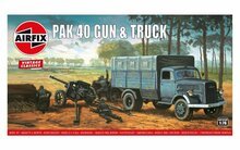 airfix AF02315V bouwpakket pak 40 gun & track schaal 1:76 (beschadigde doos)