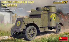 MiniArt 39005 Austin Armored Car 3rd Series: Ukrainian, Polish, Georgian, Romanian Service. Interior Kit Schaal 1:35