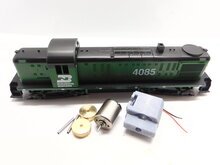 micromotor HRP001F voor Roundhouse Alco RS3 (Alleen 2380 serie)
