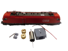 micromotor NF043C N motor ombouwset voor Fleischmann DB BR 182, ÖBB 1016/1116/1216, u.a.