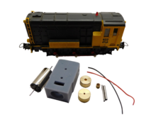 micromotor HR011F motor ombouwset voor Roco NS 500 / 600, Hippel