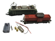 micromotor NM025G N motor ombouwset voor Minitrix V100/BR 212 Oude model, E 44, BR 144