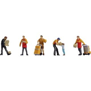 NOCH 15069 H0 Pakketbezorgers figuren Geverfd, Staand