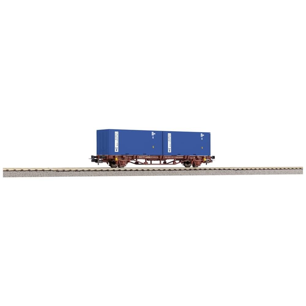 Piko H0 58755 H0 containerwagen met 2x 20-rijtuigen van de FS 2x 20