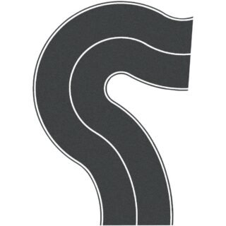 NOCH 60701 H0 Provinciale weg Gebogen