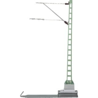 Märklin 74101 H0 Bovenleidingmast H0 Märklin C-rails (met ballastbed), H0 Märklin K-rails (zonder ballastbed) 5 stuk(s)