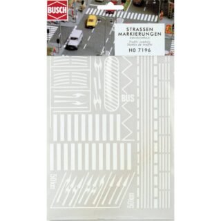 Busch 7196 H0 Straatmarkering