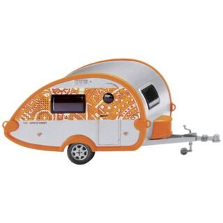 Wiking 0092 37 H0 Aanhanger Caravan (T@B) Mexican Sunset