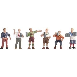 NOCH 15558 H0 Stamtafel figuren Geverfd, Staand