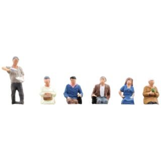 KATO 7024224 N Passagiers figuren Geverfd, Zittend, Staand