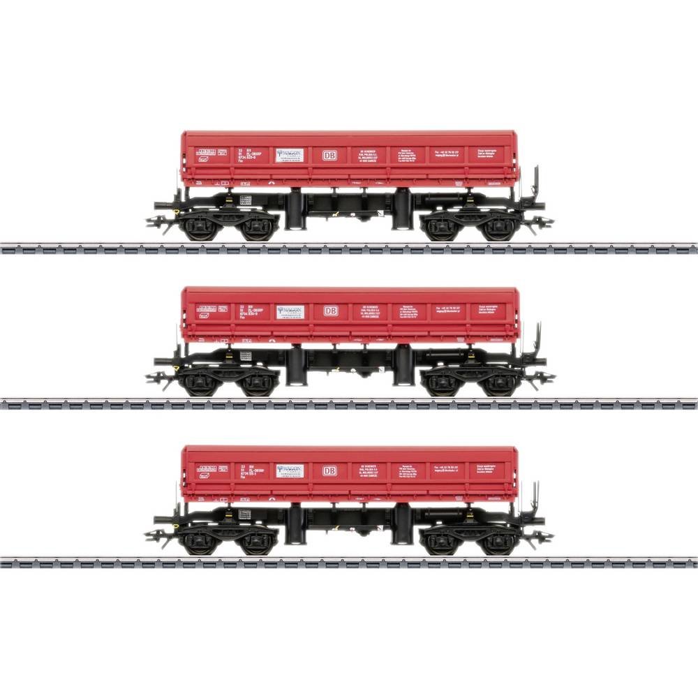 Märklin 48458 H0 3-delige zijkantelwagenset FAS van de DB Schenker Rail Polka SA
