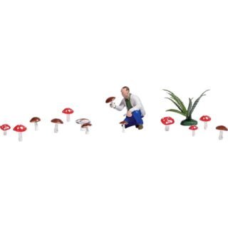 Busch 7875 H0 Paddenstoelenplukker figuren Geverfd