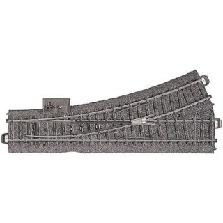 H0 Märklin C-rails (met ballastbed) 24611 Wissel, Links 188.3 mm 1 stuk(s)