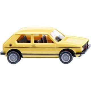 Wiking 004505 H0 Auto Volkswagen Golf I GTI, lemongeel