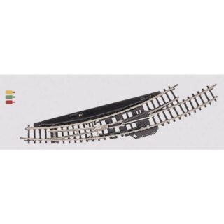 8568 Z Märklin miniclub rails Gebogen wissel, Elektromechanisch, Links 30 ° 195 mm 1 stuk(s)