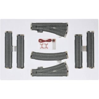 H0 Märklin C-rails (met ballastbed) 24902 Uitbreidingsset C2