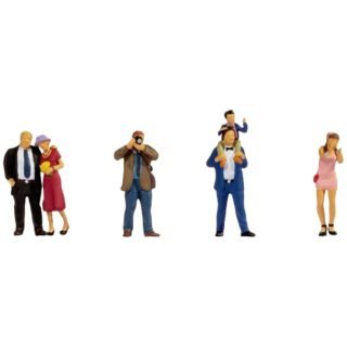 NOCH 15864 H0 Bruiloftsgasten figuren Geverfd