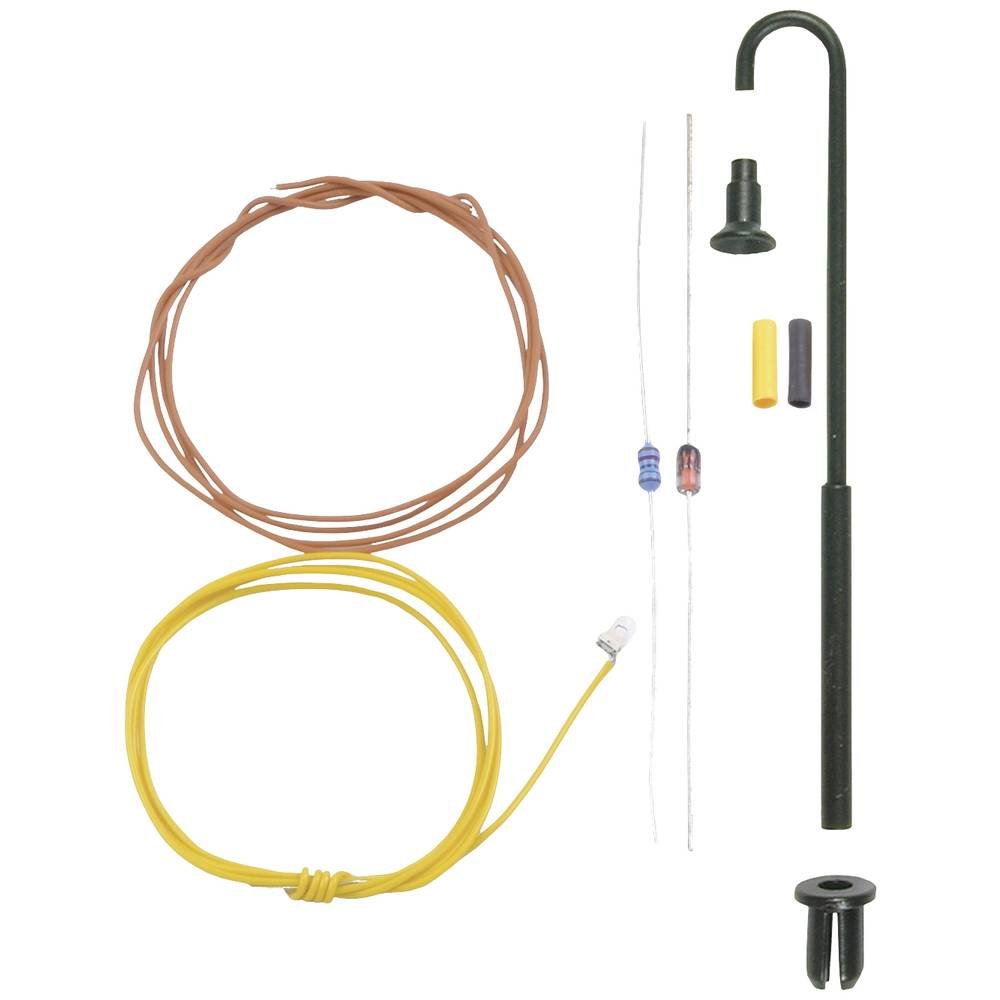 Viessmann Modelltechnik N Gebogen straatlantaarn Enkel Bouwpakket 6624 1 stuk(s)