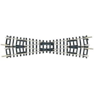 N Fleischmann rails (zonder ballastbed) 22245 Kruising 112.6 mm 15 ° 4 stuk(s)